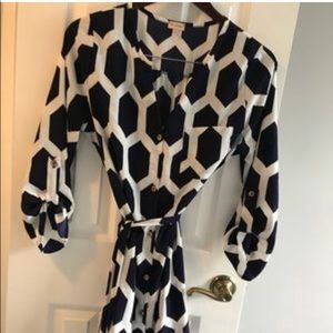 Cremieux Womens Tunic Dressy Top